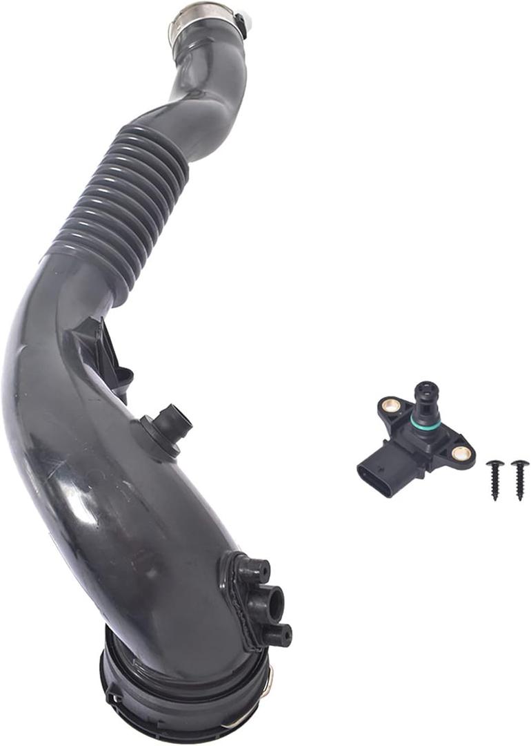 WFLNHB Intercooler Hose Supercharged Intake Tube with Sensor Replacement for 335i 435i M2 M235i X3 X4 2011-2016 13717604033