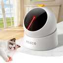 ROJECO Auto Laser Cat Toys for Indoor Cats,Upgraded Interactive Cat Toy with Magnetic Base,3 Speed Modes & Auto Sleep,Rechargeable Interactive Cat Toys for Bored Indoor