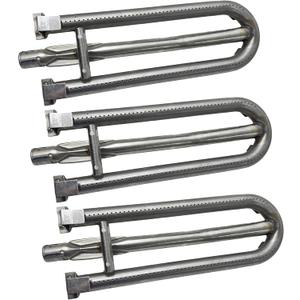Direct Store Parts DA109 (3-Pack) 19 1/8" x 6" Stainless Steel BBQ Replacement Parts for Brinkmann/Charmglow 810-8905-S and DCS Gas Grills, 3 Pack Burner Tube Grill Pipe Accessories