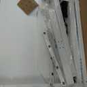 WALKINGDESK 48x24 Inches Whole Piece Electric Standing Desk, Seamless One Piece Height Adjustable Sit to Stand up Desk for Home Office, Ergonomic Computer Workstation, White