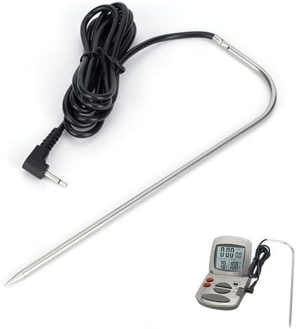 Meat Thermometer Probe Replacement Compatible with Taylor,Meat Thermometer Probe Replacement accurately Measures from -50°C to 300°C