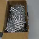 Blulu Pleat Hooks Stainless Steel Curtain Hooks Drapery Clasp and Pin 4 Prongs Pinch Pleat Tools Clips for Window, Shower Curtain(120 Pcs)