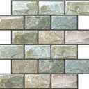 Peel and Stick Backsplash for Kitchen, Peel and Stick Tile Kitchen, Back Splash Tile for Bathroom, 3D Brick Wall Tiles Subway Tiles, 10 Sheets 10" x10.6