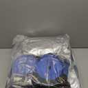 Kayme 300D Oxford Travel Trailer RV Cover, Tearproof Waterproof Windproof 20-22ft Camper Cover, RV Tarp Anti-UV Snowproof with Zipper Door, Wind Protector Straps4 Tire Covers, and Jack Cover.