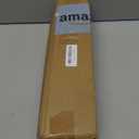 ZMTECH 5FT Flag Pole Kit with Solar Light and Embroidered American Flag, Adjustable Bracket and Upgraded Tangle-Free Ring 1" Stainless Steel Flagpole for Day and Night, Residential, Commercial, Black