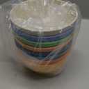 HOTEC BPA Free Unbreakable Wheat Straw Cereal Bowls - Microwave & Dishwasher Safe Soup and Salad Bowls, Set of 8, 26oz, Multicolor