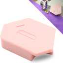 AISIKA Magnetic Seam Guide for Sewing Machine, Multifunctional Polygonal Hemmer Guide with Scale, Universal Sewing Quilting Supplies Accessories Tools (Pink)