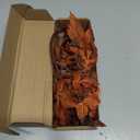 2 Pack Fall Garland for Mantle 6ft Plum Artificial Cimicifuga Ramosa Plant Leaves Garland Autumn Leaf Vine for Fall Halloween Mantel Thanksgiving Garden Farmhouse Decoration