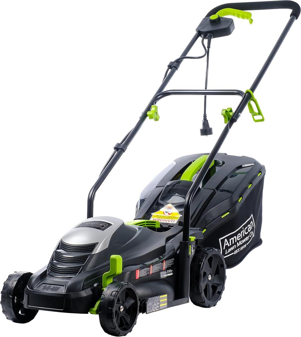 American Lawn Mower Company 50514 14" 11-Amp Corded Electric Lawn Mower, Black (Does not work, parts only)