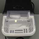 Ice Makers Countertop, Portable Ice Machine with Carry Handle, 2 Sizes of Icecube for Home Kitchen Bar Party Camping