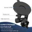 Radar Detector Mount for Uniden Radar Detectors-R7 R8,Car Mirror Radar Mount Bracket,Car Windshield Suction Cup Mount (for Uniden R7 R8 Radar)