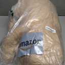 MorisMos Smiling Giant Teddy Bear, 39inch Big Stuffed Animal Bears with Large Footprints Plush, Gift Kids Girlfriend Boyfriend, Light Brown