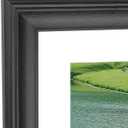 24x30 Picture Frame Solid Wood Black（F23B2430W2026）