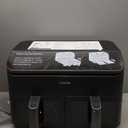 COSORI Dual Air Fryer 9Qt – 10-in-1, Fresh Balanced Meals for Family and Children with Double Baskets, Sync Cook & Finish to Bake, Roast, Reheat, Broil, Dishwasher Safe Black, Gray 8.52 L