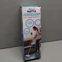 FlexiClamp Sweep & Mop Kit - Compatible with Swiffer Pads, Durable Cleaning Tool for Hardwood, Tile, Marble & Laminate Floors, Home, Kitchen Cleaning Essentials. (Include 10 Dry Cloths)