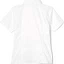 French Toast Girls' Short Sleeve Oxford Shirt (White)  12 1/2 plus