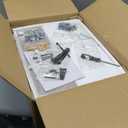 Floating Nightstand, Small Modern Floating Nightstand with Drawer, Floating Shelves for Bedroom, Bathroom (Brown Walnut)