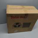 8 Inch Solar Fan with Dual Solar Panels, 25W Powerful Solar Powered Fan for Air Circulation and Cooling in Greenhouse, Pet House, Chicken Coop, Garage, Camping, Install-Free