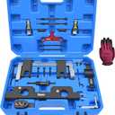 Camshaft Alignment Timing Tool Kit, Compatible with BMW N20 N26 Engine, with Flywheel Holder Tool & Balance Shaft Tool & Fuel Injector Install Removal Tool, with Gloves