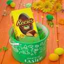 REESE'S Milk Chocolate Peanut Butter Egg, Easter Candy Gift Box, 6 oz