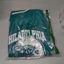 Men's Philadelphia Football Helmet Graphic Sweatshirt, Casual Crewneck Pullover, Green XL