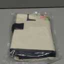 Personalized Gifts for Women - Initial Canvas Tote Bag & Makeup Bag, Custom Bags for Beach, Christmas, Wedding, Birthday, Holiday, Monogram Birthday Gifts for Women, Mom, Wife, Teacher, Friend - S