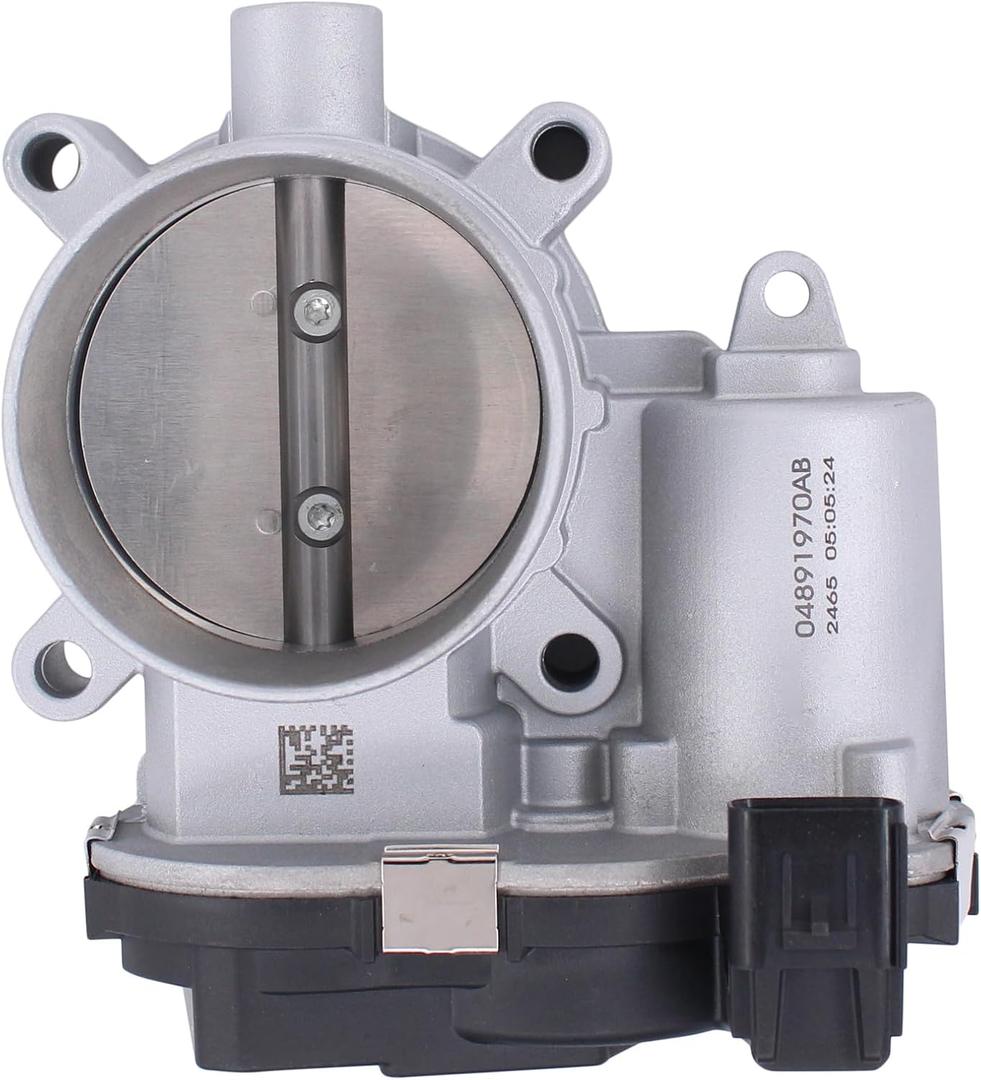 MOTOKU Throttle Body for Jeep Cherokee 2014-19, Compass 2017-22, Renegade 2015-21, Chrysler 200 2015-17, Dodge Dart 2012-16, Ram ProMaster City 2015-22, Fiat 500X 2016-18 2.4