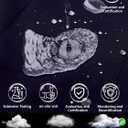 Abenstoc Women Rain Jacket Waterproof for Sports & Outdoor (US XL, Regular, Navy Blue)