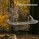 Tree Stand Rail Pads Wood Camouflage Replacement Shooting Rail Pads Easy to Disguise Treestands Shooting Rail Cover Ideal for Tripod Deer Hunting Climbing Stand Treestand Ladder Tree Stand Pads