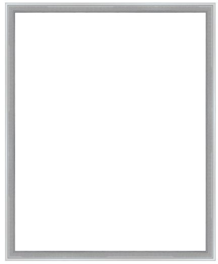 24x35 Frame Silver Whitewashed Wood Grain Solid Wood Shadow Box, 0.75 Inch Moulding Width, 0.75 Inch Rabbet Depth, Thea Modern Picture Frame Complete with UV Acrylic Plexiglass, Foam Board Backing