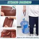 2 x Leather Glue Adhesive- Repair Purses, Shoes Car Seats & Sofa - Adheres Leather to Different Materials