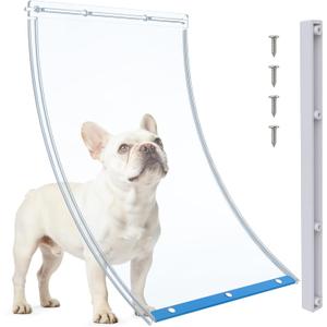 Dog Door Replacement Flaps - Extra Large Measures 10.5" x 15", Doggie Door Flap Compatible with Ideal Pet Products Designer Series Pet Door- Replacement Flap, Less Shrinkage, Weather Resistant