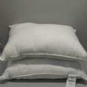 Beckham Hotel Collection Bed Pillows Standard/Queen Size Set of 2 - Original Down Alternative Pillow for Sleeping - Bedding for Back, Stomach or Side Sleepers (White)