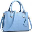 Pahajim Women Fashion Purses and Handbags Shoulder Tote Bags Top Handle Satchel for Women (Light Blue)