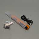 Cordless Rotary Tool Kit, 3.7V 2.0Ah Rechargeable Battery, 18000RPM 5-Speed Multi Power Carving Tools, 31Pcs Accessories, Engraving, Sanding, Grinding, Polishing, Carving, Etching, DIY-Orange (Orange With Light)