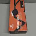 MEKER Grill Brush Bristle Free, Grill Cleaner Brush with 5 BBQ Replacement Head for Cast Iron, Stainless Steel Grates, Safe Grill Scraper Outdoor BBQ Grill, Black