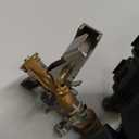 Biswing Impact Sprinkler Head on Tripod Base, Heavy Duty Lawn Sprinklers, 360 Degree Large Area Irrigation, Metal Sprinkler Nozzle & Solid Alloy Metal Extension Legs Flip Locks, 2 Pack