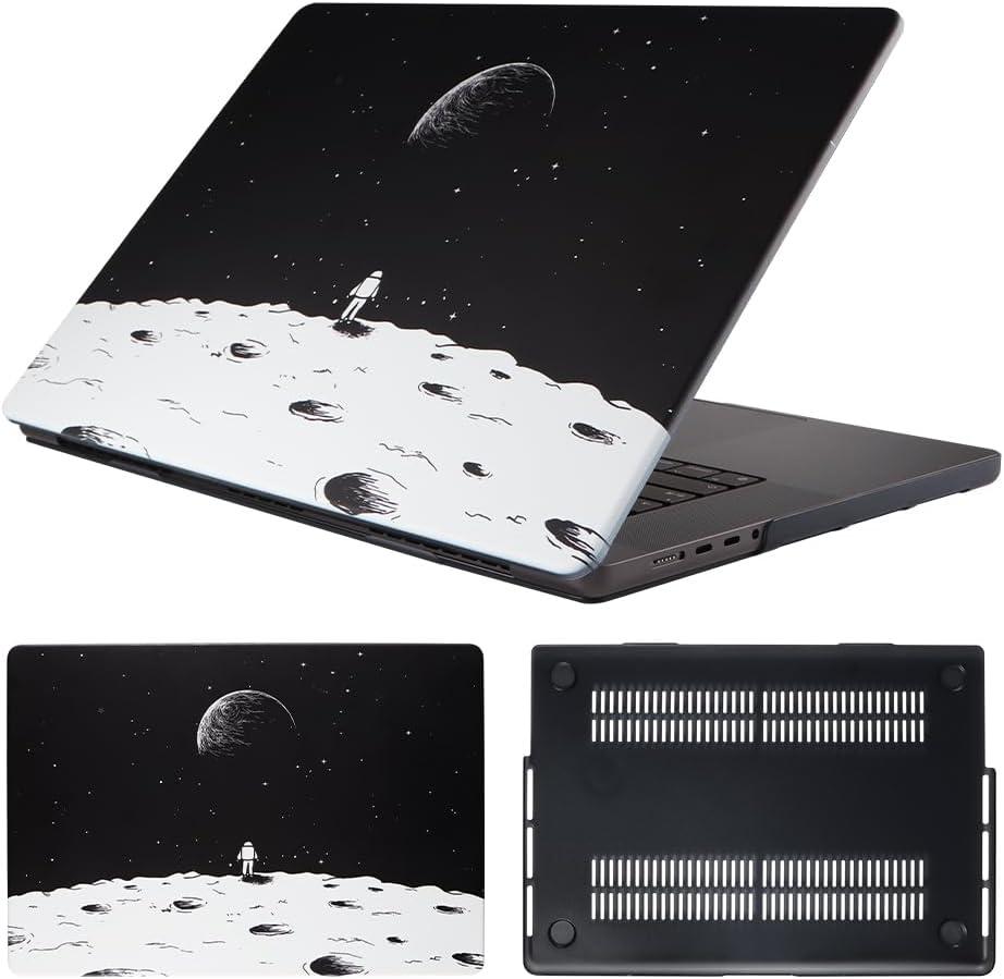 for MacBook Pro 16 Inch Case 2026 2024 2023 2021 M5 M4 M3 M2 M1 Pro/Max A3428 A3429 A3403 A3186 A2991 A2780 A2485 Matte Anti-Fingerprint Astronaut Hard Shell Protective Cover
