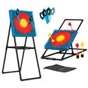 EastPoint Sports Axe Throwing & Lawn Darts Target Game Set, Includes 3 Axes & 4 Darts - 44 in. High