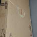 Large Bulletin Board - 48 x 36 Inches, Decorative Felt Pin Board for Wall - 4' x 3' Foldable Photo Display Board with Self-Adhesive Tape, Includes 20 Push Pins - Oatmeal