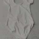 Dance Ballet Leotards Basic Short Sleeve for Girls Toddler Gymnastics Outfit Bodysuit (4-6 Years)