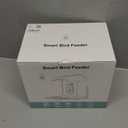 Smart Bird Feeder with Camera, Solar Powered Bird Feeder Camera for Outdoors, AI Bird Identification, Auto Capture & App Notification, Waterproof Bird House for Backyard Garden Present (Green01)