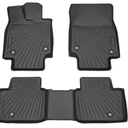 Powerty Floor Mats for 2023 2024 2025 2026 Toyota Crown All Weather 3D TPE Anti-Slip Car Liners for 1st & 2nd Row Accessories