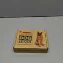 Leather Dog Leash 6ft x 3/4 inch,Strong Heavy Duty Genuine Leather Braided Dog Training Leash, Soft and Comfortable Leather Leash for Large Dogs, Medium Small Dogs (Brown, 6FT*3/4in)