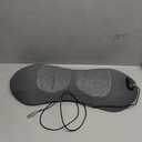 Smooth Triple Fusion 3-in-1 Back Massager Lumbar Pillow with Heat, Vibration & Traction Back Massager for Pain Relief, Deep Tissue Relaxation for Home, Office- Corded Electric Gift Idea, Gray