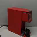 SHARDOR Hot & Iced Coffee Maker, K Cup Coffee Maker Compatible with Ground Coffee, Single Serve Coffee Machine with Bold Setting, Reusable Filter, Travel Mug Friendly, Compact Design, Red