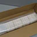 LazBlinds Cordless Bamboo Blinds, Bamboo Roll Up Shades for Windows, Light Filtering Wood Window Blinds, Bamboo Roller Shades for Indoor Home- Size: 30" W x 72'' H, Whitewash B