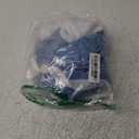 Irtysh Girl Blue Dress White Apron Halloween Cosplay Costume With Bow Hair Band Stockings Set (9-10 Years)