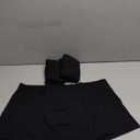 Mens Incontinence Underwear 2.3 oz Absorbency Protection Adult Leak Proof Boxer Briefs Washable Bladder Leakage Cotton 3 Pack (3 Black, 3XL)