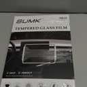 Screen Protector for New Tesla Model Y Juniper 2025+ & Model 3 Highland 2024+ [Anti-glare/Fingerprint] 15.4" Temperedd Glass Front & Back Screen Protector for Tesla Model 3/Y Accessories - Matte